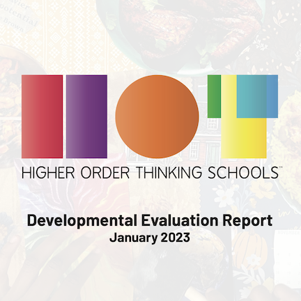 Presenting: HOT Schools Developmental Evaluation, January 2023